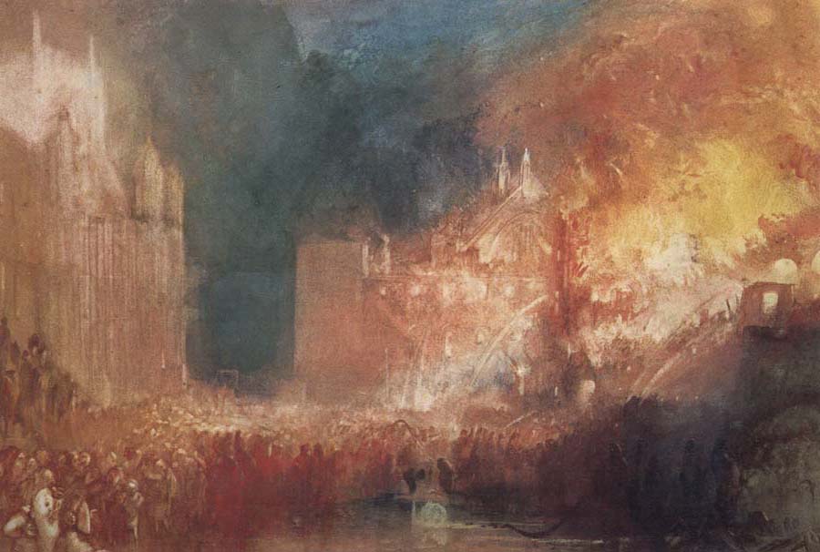 Joseph Mallord William Turner Houses of Parliament on Fire